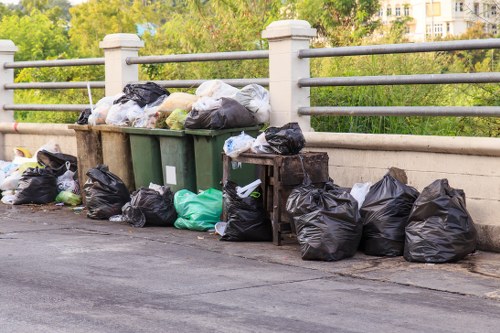 Business waste removal services in Yeading